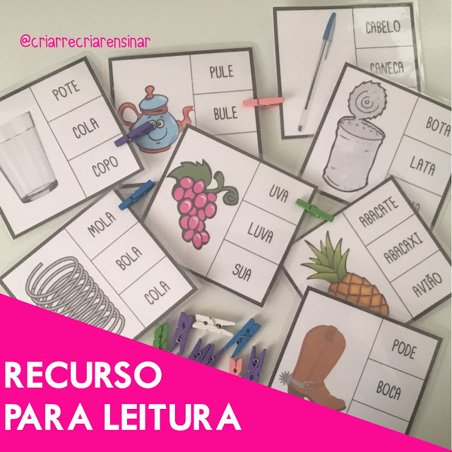 JOGO DE ALFABETIZAÇÃO: PIRÂMIDE DA LEITURA – Criar Recriar Ensinar