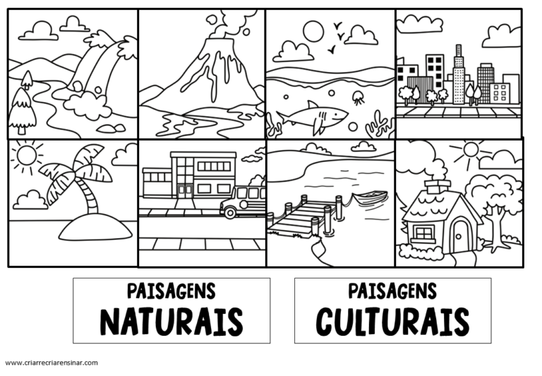 ATIVIDADE PAISAGEM NATURAL E CULTURAL – Criar Recriar Ensinar